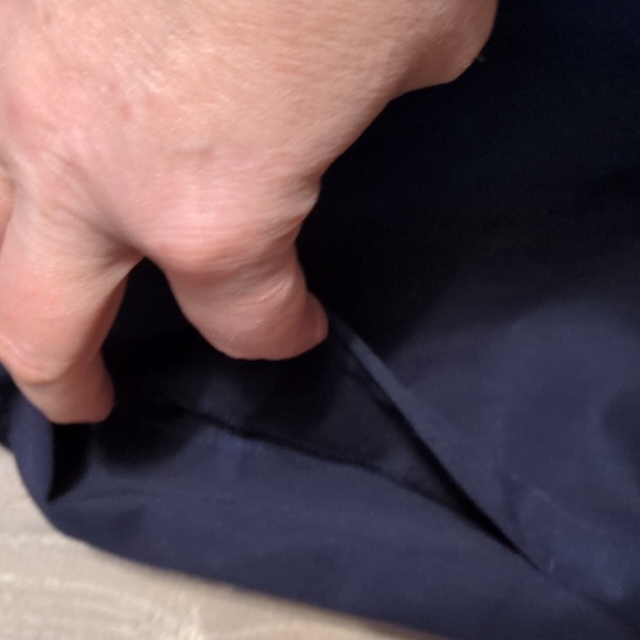 Theory Blue Midnight Easy Trouser Classic Chino Size P - Picture 3 of 10